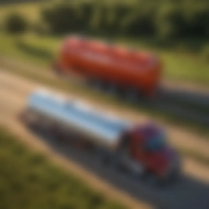 Case studies of successful towable fuel tank applications