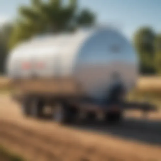 Innovative towable fuel tank design showcasing versatility