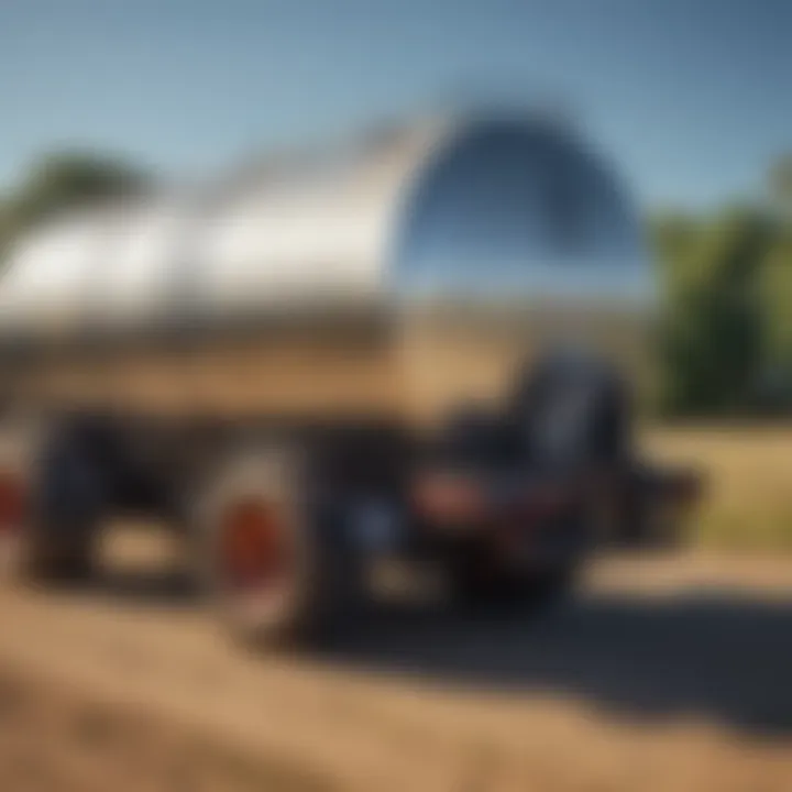 Maintaining towable fuel tanks for optimal performance
