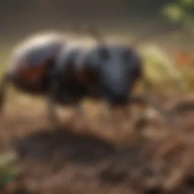 Different ant species affected by Bifen