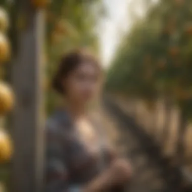Sustainable Practices in Fruit Cultivation Sustainable agricultural practices showcasing fruit cultivation