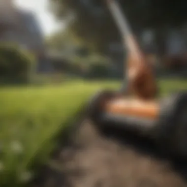 Comparison of manual versus automated lawn maintenance tools