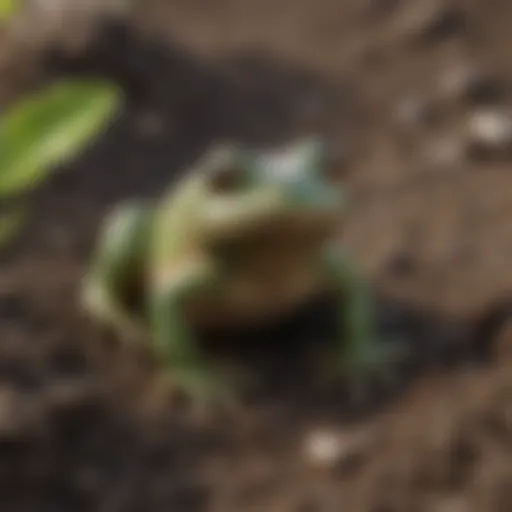 Close-up of Happy Frog Topsoil showcasing its rich texture