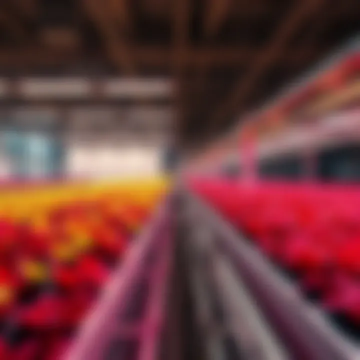 Modern hydroponic setup demonstrating technological advancement