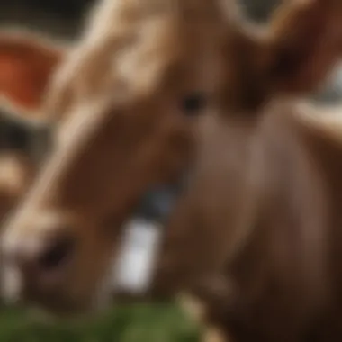 Enhanced Health in Livestock with Medicated Ear Tags Livestock in healthy environment due to ear tags