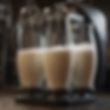 Detailed Specifications of Milker Machines Close-up view of milker machine specifications and features