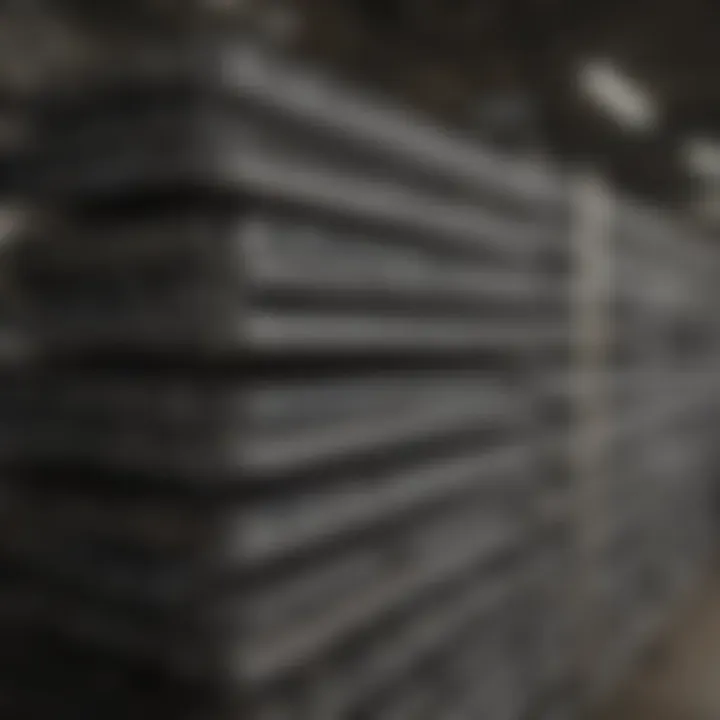 Materials used in nursery shipping racks showcasing durability and efficiency