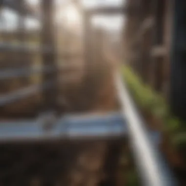 Installation techniques for agricultural pipe conduits