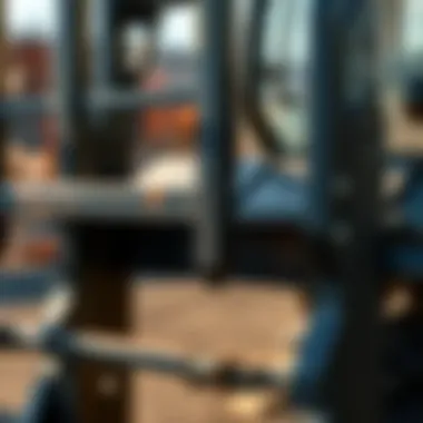 Innovative Design Features of Pallet Fork Frames Close-up of pallet fork frame design features