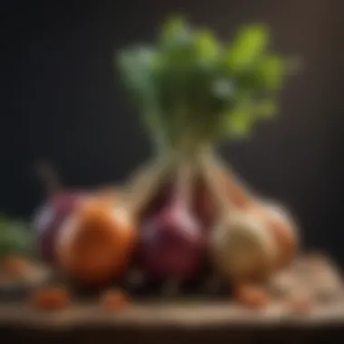 Nutritional Benefits of Root Vegetables Nutritional chart highlighting the benefits of root vegetables