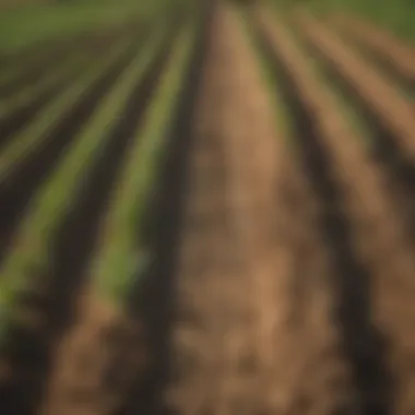 Optimal Soybean Row Spacing by Soil Type Illustration of optimal soybean row spacing for various soil types