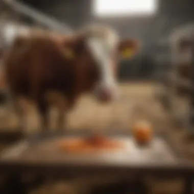 Livestock utilizing stall plates