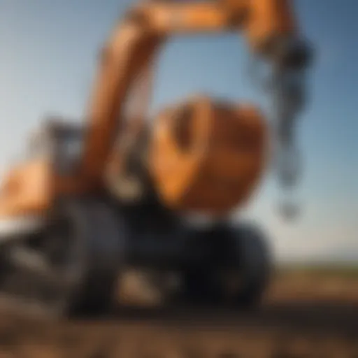 Close-up view of the Armstrong grapple showcasing its robust design.