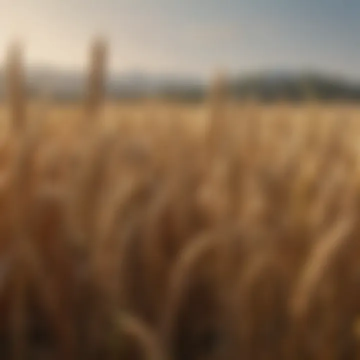 Infographic on governmental policies impacting wheat prices