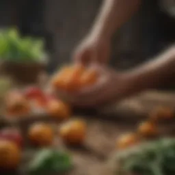 Fresh organic produce