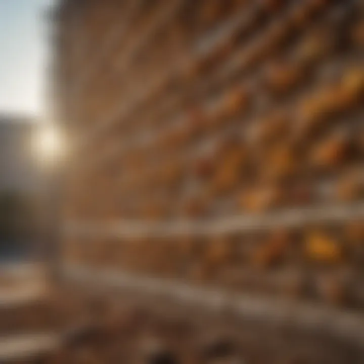 A visual representation of energy efficiency benefits from thermal insulation