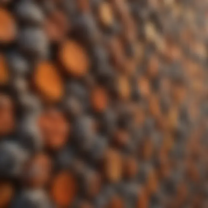 An example of thermal wall insulation materials in a building