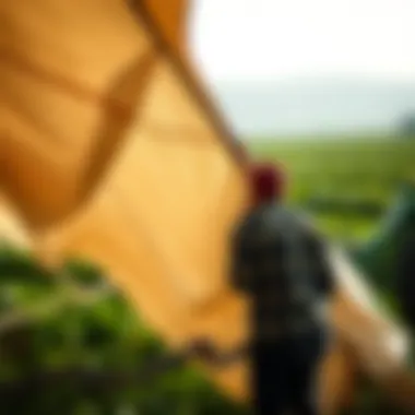 Environmentally sustainable thick tarp applications