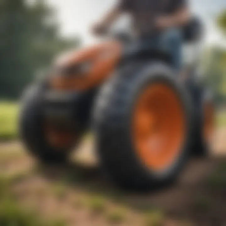 User feedback on airless zero turn mower tires