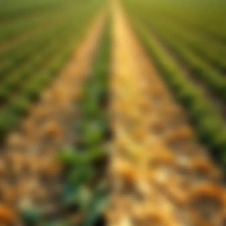 Comparison of treated vs untreated fields