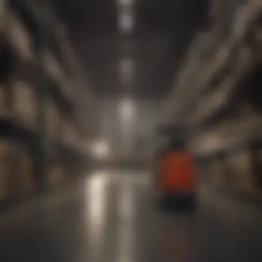 Efficiency in Warehouse Operations Used Crown order picker in a warehouse setting