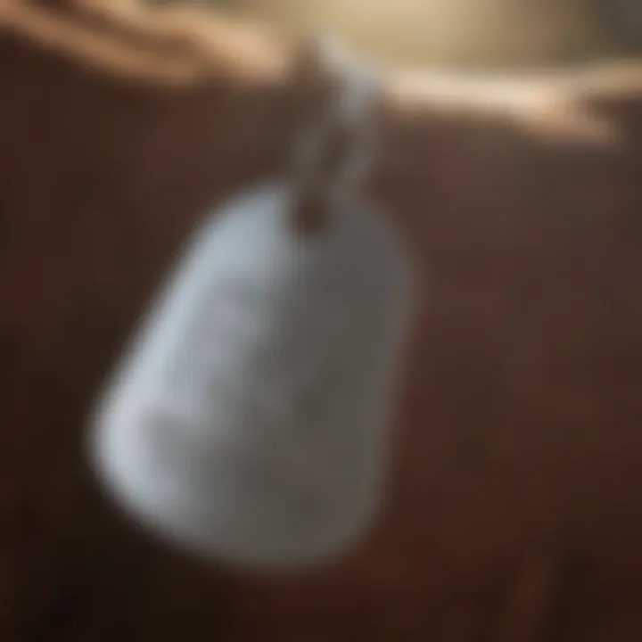 A variety of cattle tags made from different materials