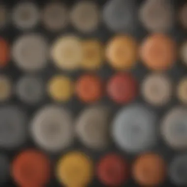 Comparison of Various Farm Implement Disc Types Different types of farm implement discs arranged for comparison