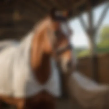 Testing Equine Comfort with WeatherBeeta ComFitEc Equine comfort test with WeatherBeeta ComFitEc blanket