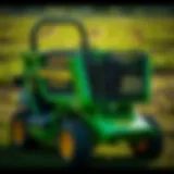 Innovative design of zero turn dump cart showcasing engineering features
